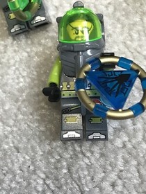 Lego Minifigure Atlantis 4 Diver Lot Ace Lance Axel Jeff 8077 30042 8075