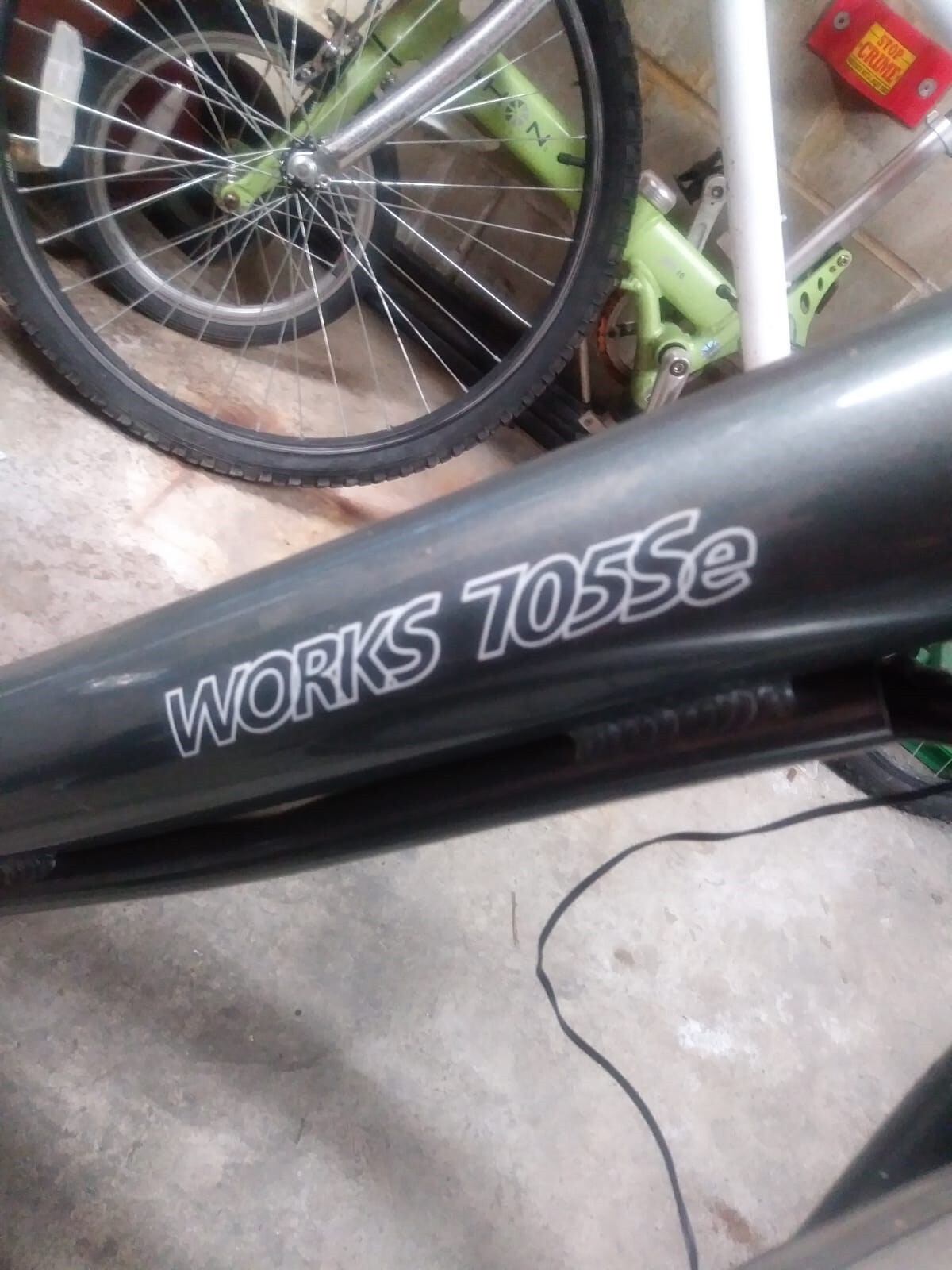 Wisper Works 705se Step Through Electric Bike (Battery and charger