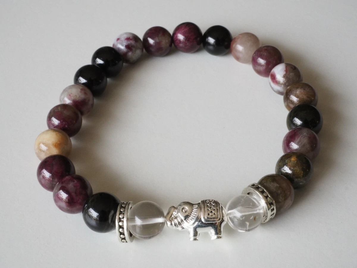 Watermelon tourmaline bracelet outlet