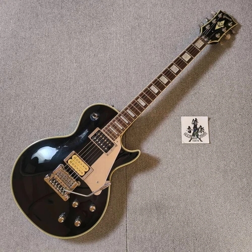 Greco Les Paul Custom Black Phill Collen Electric Guitar Kahler Made in Japan
