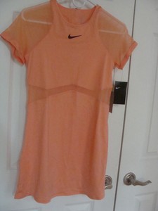 nike orange dress