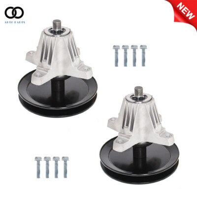 2 Spindle For MTD Lt46 LX46 46'' Deck 918-06977A 618-06977 618-06977A New