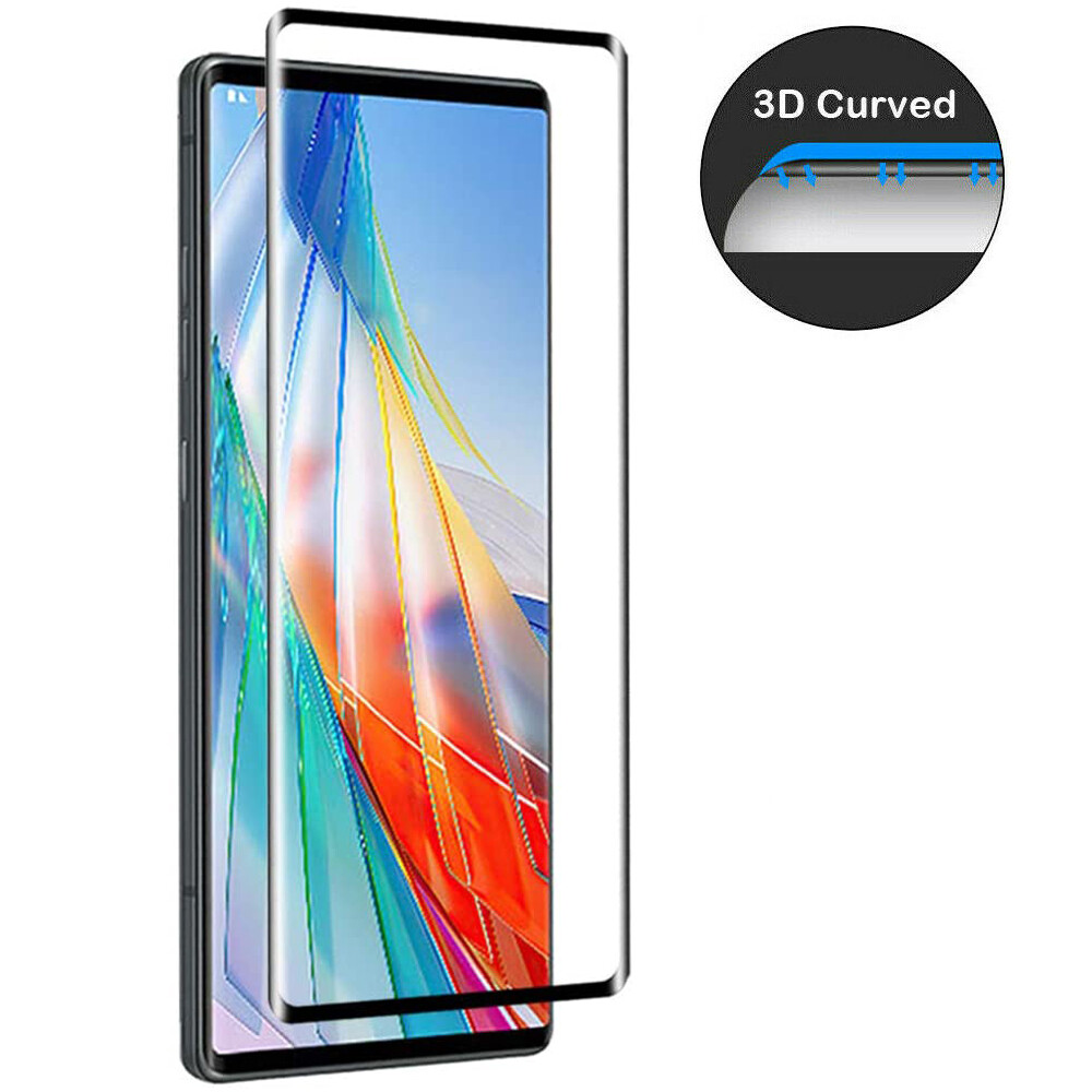 For LG Wing 5G 3D Curved Full Coverage Tempered Glass Screen