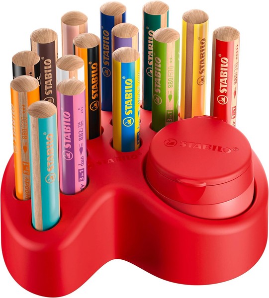 Premium-Tischset - Stabilo Woody 3 In 1 - 15Er Pack - 10X Stabilo Woody 3 In 1,-image