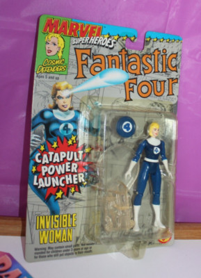 Marvel Super Heroes Fantastic Four Invisible Woman Catapult Power Launch Toy 94
