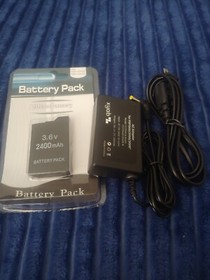Psp starter kit Sony PSP Replacement Battery, Charger  2000 2001 3000 3001 