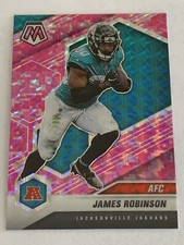 2021 Panini Mosaic Football James Robinson Pink Mosaic - #232 - Jaguars
