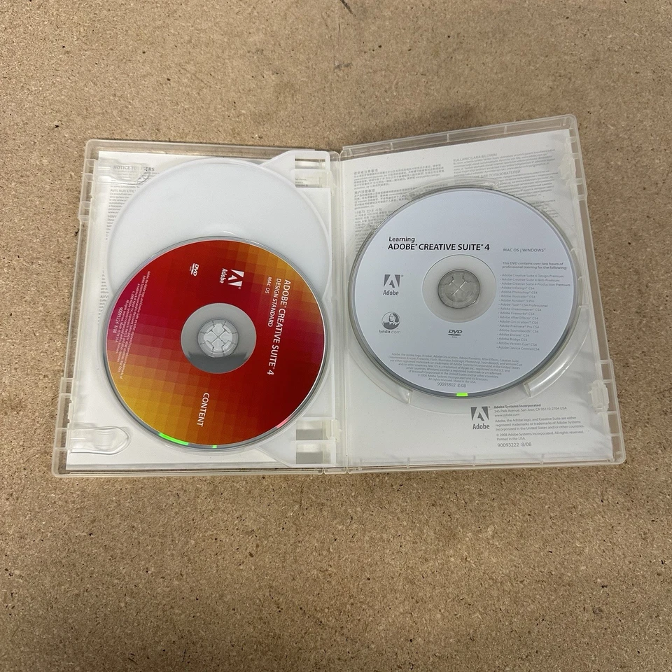 Adobe Creative Suite 4 Design Standard MAC OS W/ Serial Number - Image 4 of 4