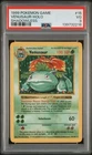 POKEMON GAME BASE SET VENUSAUR 1999 SHADOWLESS #15 HOLO PSA 3