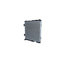 Kühler Motor Kühlrippen gelötet 492 - 485 mm Alu NRF für u.a. MERCEDES-BENZ 124