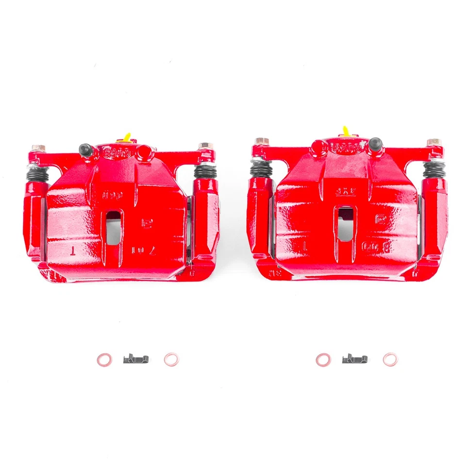 Juego de pinzas de freno delanteras Powerstop S3428 2 ruedas para Nissan Rogue Select Kizashi Foto 2 de 2