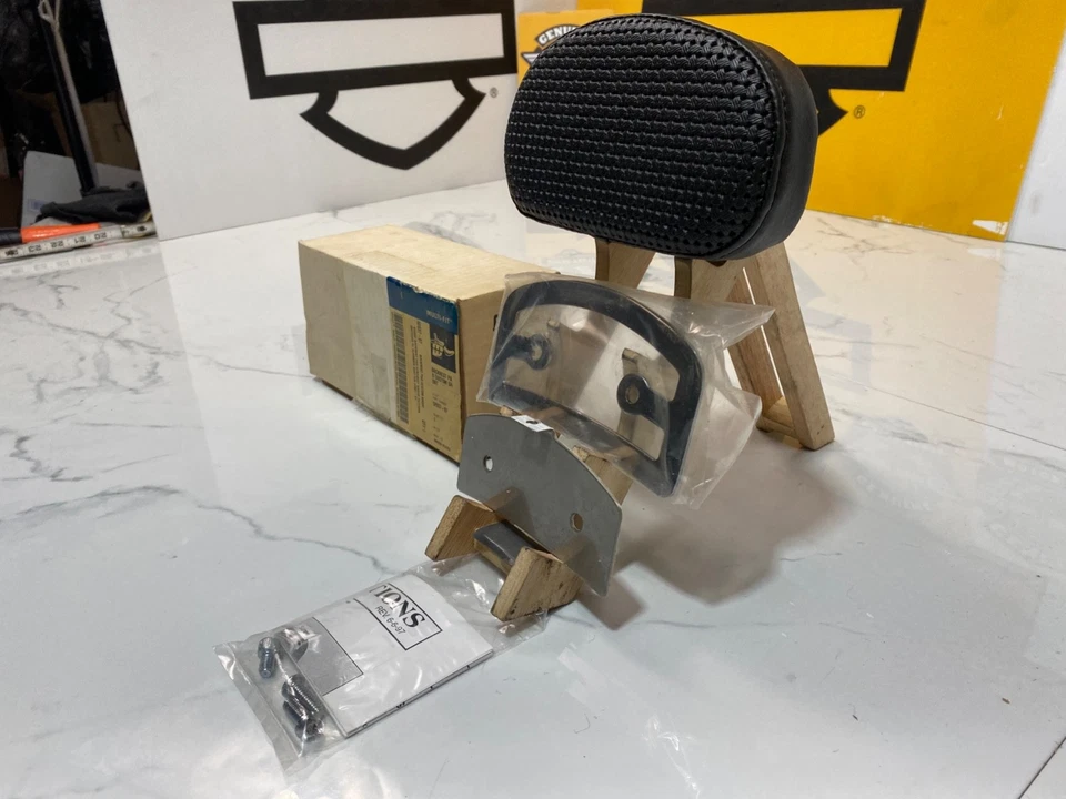 97-22 OEM Harley Sportster XL Dyna Softail Almofada de Encosto de Passageiro Curta Slammer - Imagem 4 de 4