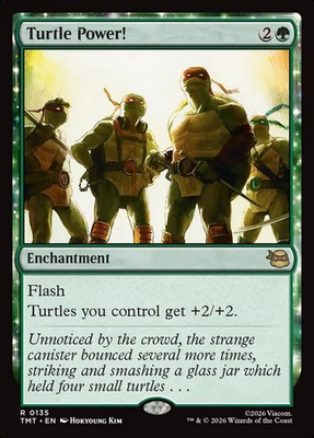 #ad MTG TMNT R Turtle Power #0135 $0.99