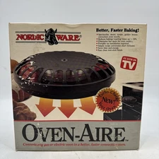 NORDIC WARE OVEN-AIRE Convection Oven FAN Baking Device - Clean - Vintage