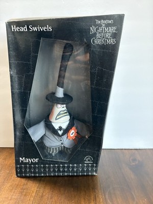 Vintage Nightmare Before Christmas Mayor Doll Movable Head Applause 2000