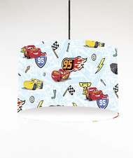 DISNEY CARS lightening CEILING DRUM LIGHT SHADE / TABLE LAMPSHADE 3 SIZES