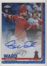 2019 Topps Chrome Rookie Blue Wave Refractor 38/150 Taylor Ward #RA-TW Auto 8k4