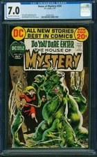 HOUSE OF MYSTERY 204 CGC 7.0 OWW PAGES DC 1972 BERNIE WRIGHTSON COVER STORY A6