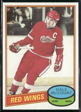 1980-81 O-Pee-Chee Dale McCourt #245 Detroit Red Wings