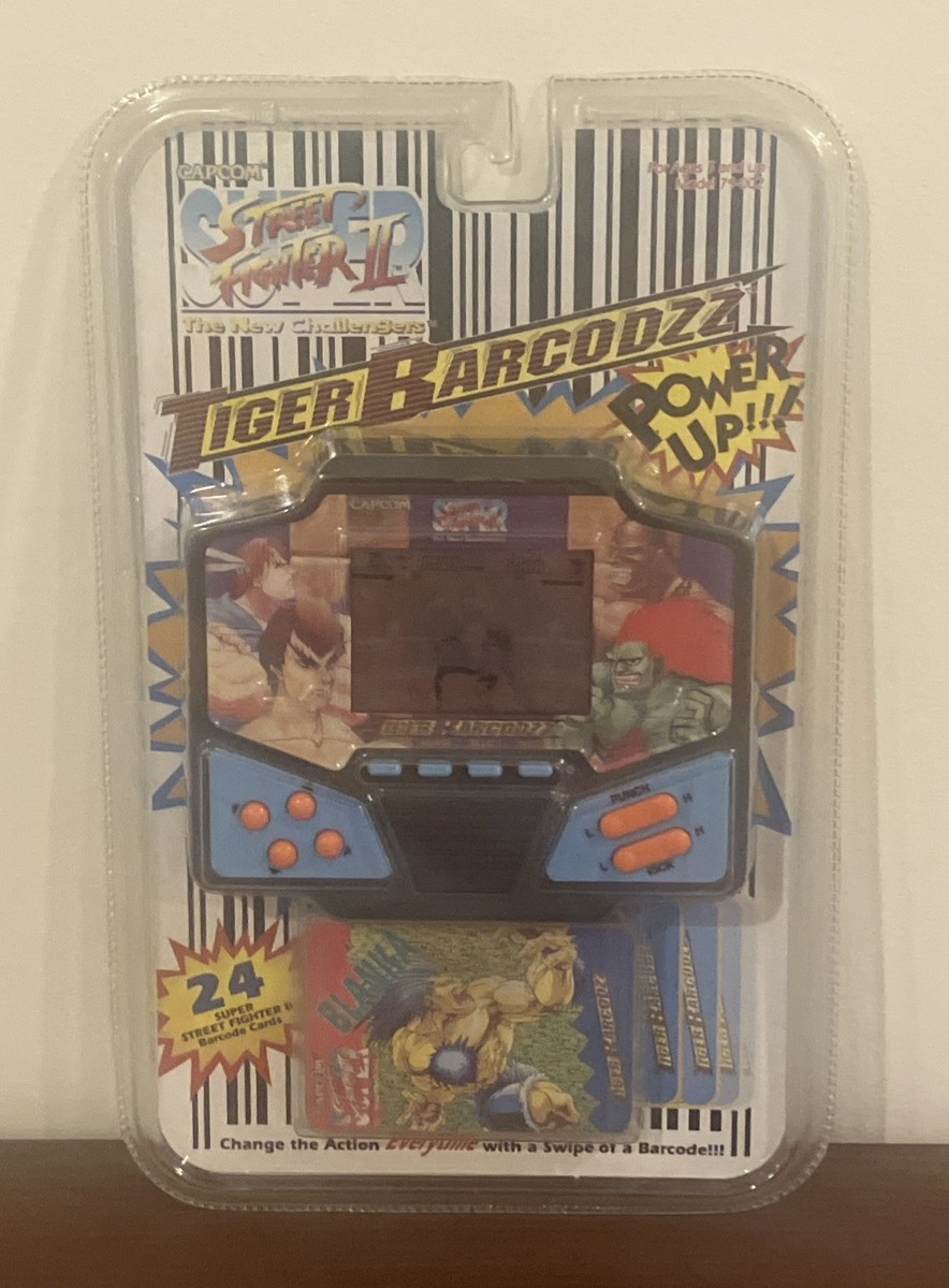 Tiger Barcodzz Street Fighter II Handheld Electronic Game New | eBay