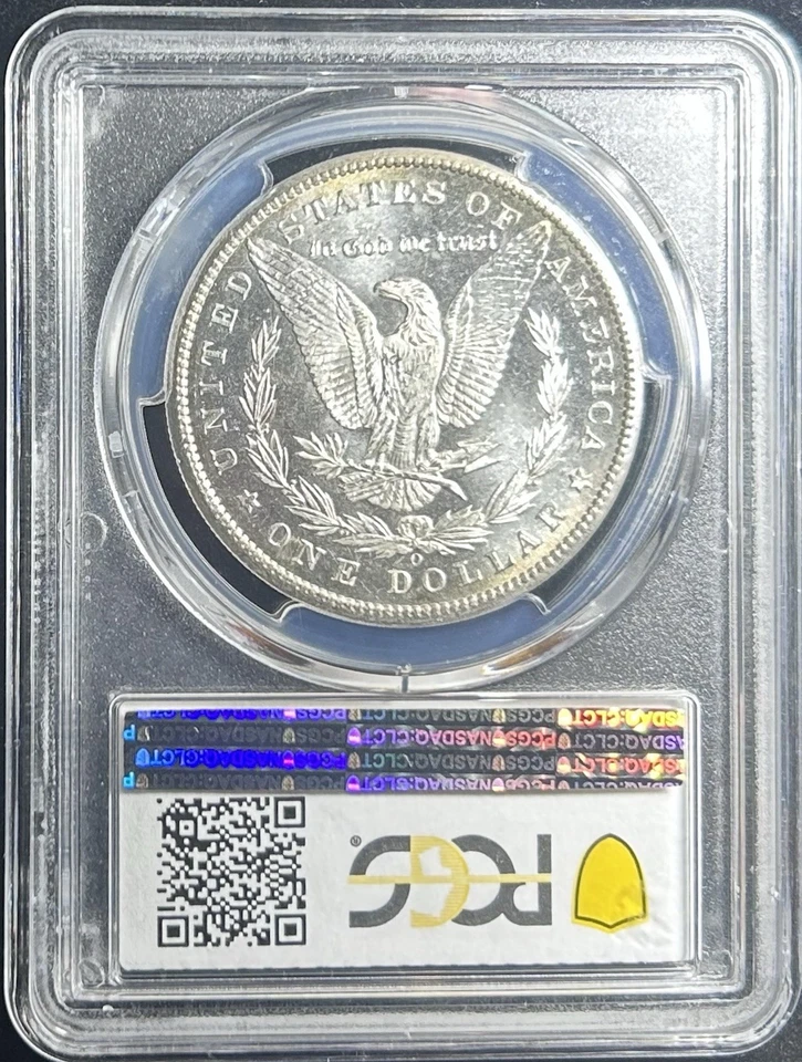 1898 O $1 MORGAN SILVER DOLLAR PCGS MS64PL CRISP STUNNING MORGAN WOW! CAC - Image 3 of 3