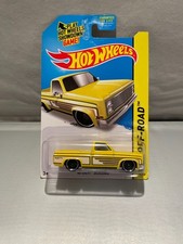 Hot Wheels 83 Chevy Silverado Yellow