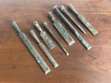 Vintage Lot of Various Chisels Belknap Bluegrass, Keen Kutter etc