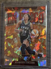 Napheesa Collier 2025 Panini Select WNBA #9 En Fuego Ice
