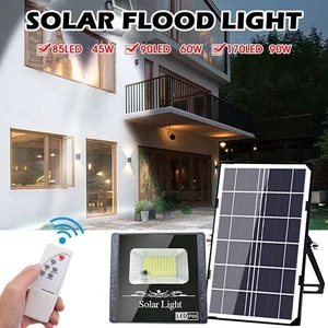 Panneau solaire lumières pendentif plafonnier lampe intérieur extérieur jardin étagère