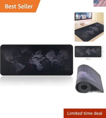 Spacious Gaming Mouse Pad 31.5''x11.8'' - Smooth Surface and Ergonomic Design