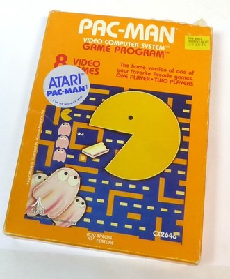 Atari 2600 Spiel in OVP -- PAC-MAN (Picture Label) - VCS