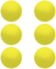 6PCS Faux Fur Pompoms, 3.15 Inch Furry Pompoms with Tiny Cord for Shoes, Hat, G