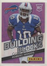 2013 Panini Monster Box Building Blocks Purple Prizm 37/49 Robert Woods #19 ti8