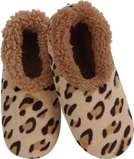 Slipper Socks for Women Indoor, Cozy Sherpa-Lined Womens Slippers Non-Skid, Ladi