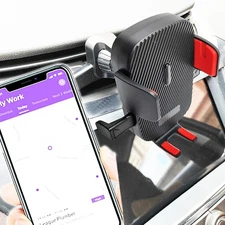 Car Phone Mount Cellphone Holders for Cars with Metal Hook Clip Air Vent Cell