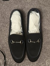Gucci Jordaan Horsebit Loafers Men’s Black Size 9.5