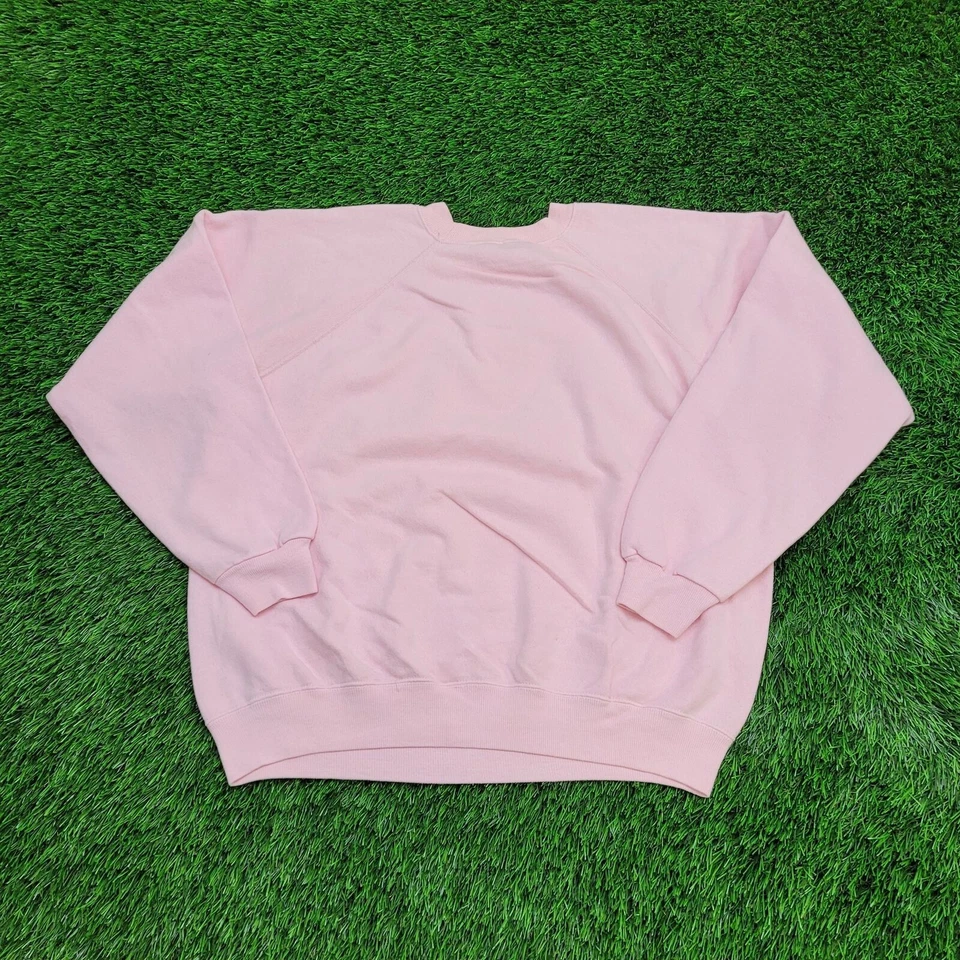 Sudadera de esquí de vaca divertida vintage 1988 para mujer XL 22x22 rosa cuadrado Foto 2 de 4