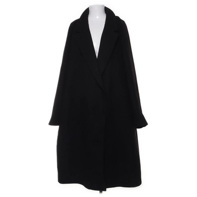 H&M, Mantel, Damen, Größe: 4XL, Schwarz, Polyester, Einfarbig #go3