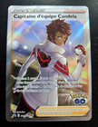 Carte Pokémon Capitaine d'équipe Candela Swsh228 Promo Alternative Display Etb