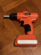 Black  Decker Toy Drill Battery Powered Used Working Condition