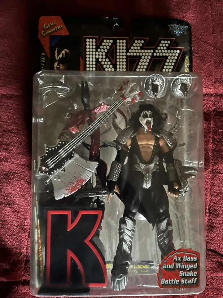 Figuras de acción KISS 1997 McFarlane Ultra - ¡Nuevo en caja las 4! Gene, Paul, Ace y Peter! Foto 3 de 4