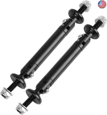 X AUTOHAUX 2Pcs Car Universal Adjustable Front Bumper Lip Lever Splitter