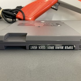 Nintendo NES Zapper Light Gun + Mario Bros Duck Hunt Game Blaster