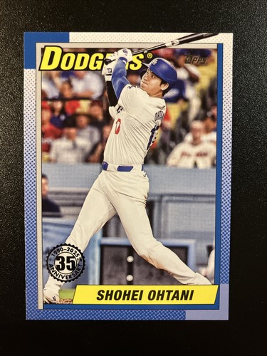 2025 Topps Series 1 - 1990 Topps Baseball Dodgers Shohei Ohtani #T90-100