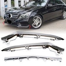 Front Splitter Molding Trim Replace For Mercedes E-Class W212 Sport 2014-2016