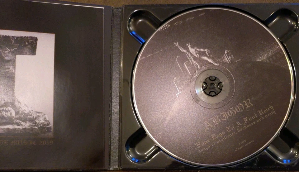 ABIGOR FOUR KEYS TO A FOUL REICH black Metal Digi 1pres CD Limbonic Art Emperor - Bild 3 von 4