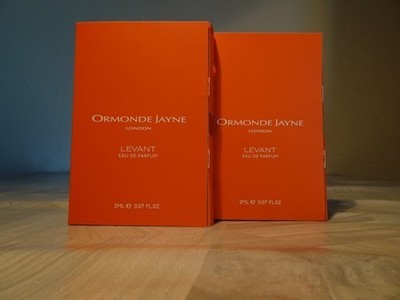 Ormonde Jayne LEVANT  2x2ml Eau De Parfum