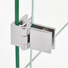 Cerniere Robuste per Armadio Ferramenta su Bagno Doccia Porte in Vetro 2 Pezzi