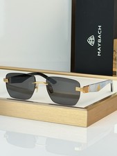 Maybach Style Rimless Sunglasses - Model: THE ARNTMII - Size: 56-19-140