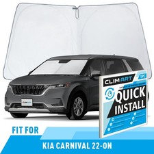 Front Auto Windshield Cover Car Windshield Sun Shade for 2022-2027 Kia Carnival